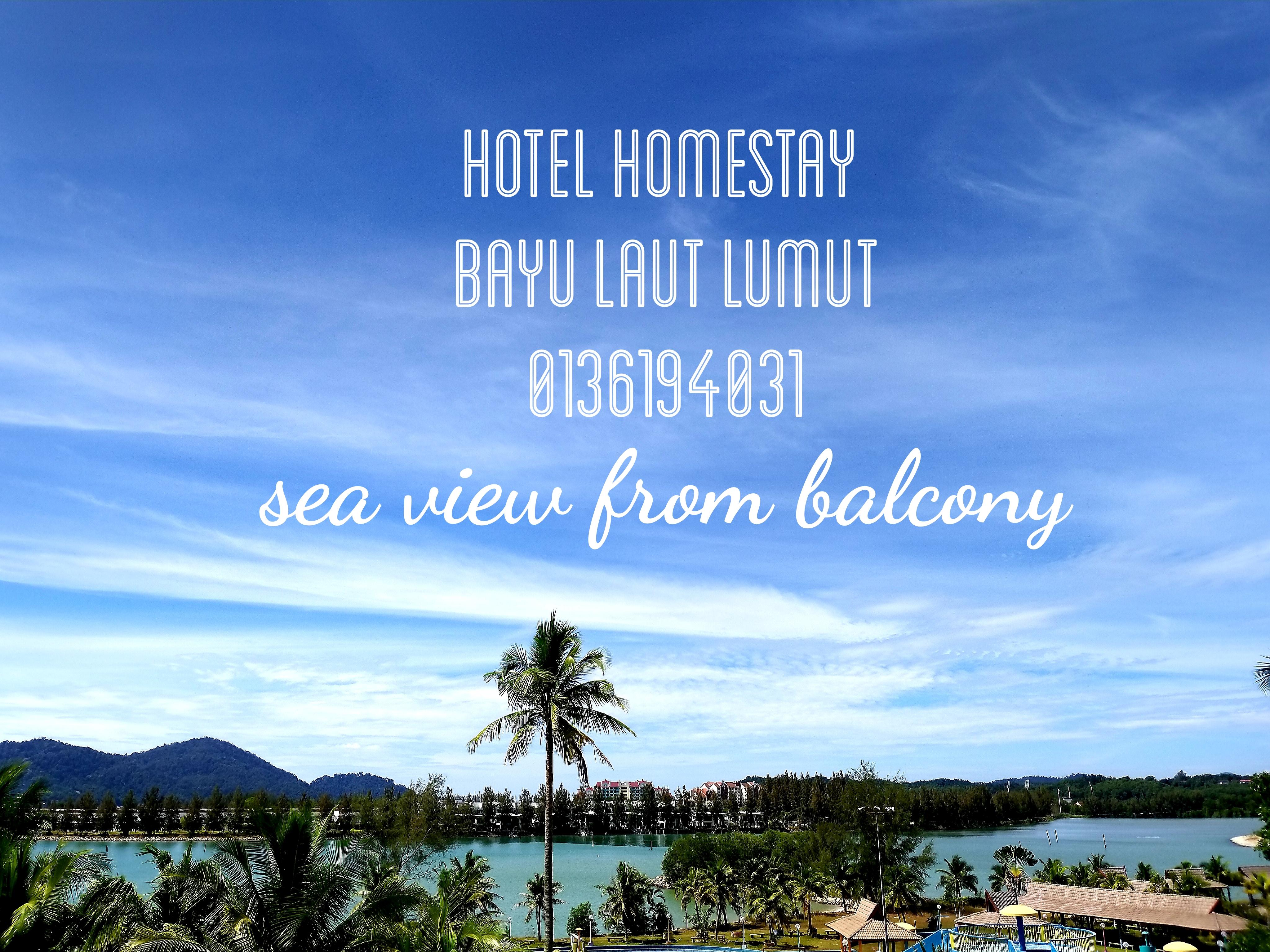 BAYU LAUT LUMUT HOTEL HOMESTAY with swimming pool sea view
