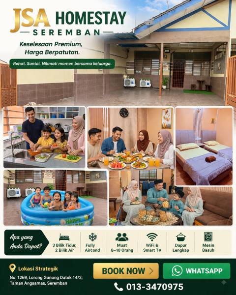 JSA Homestay Seremban