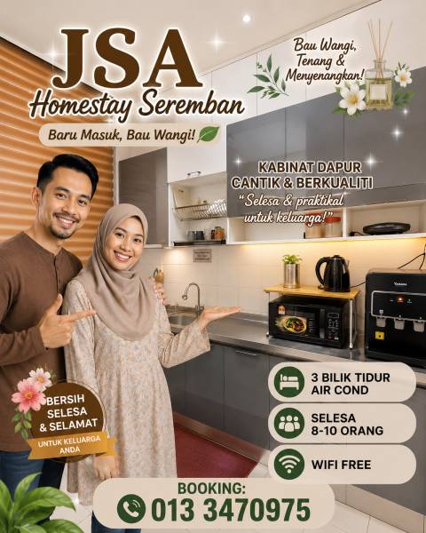 JSA Homestay Seremban
